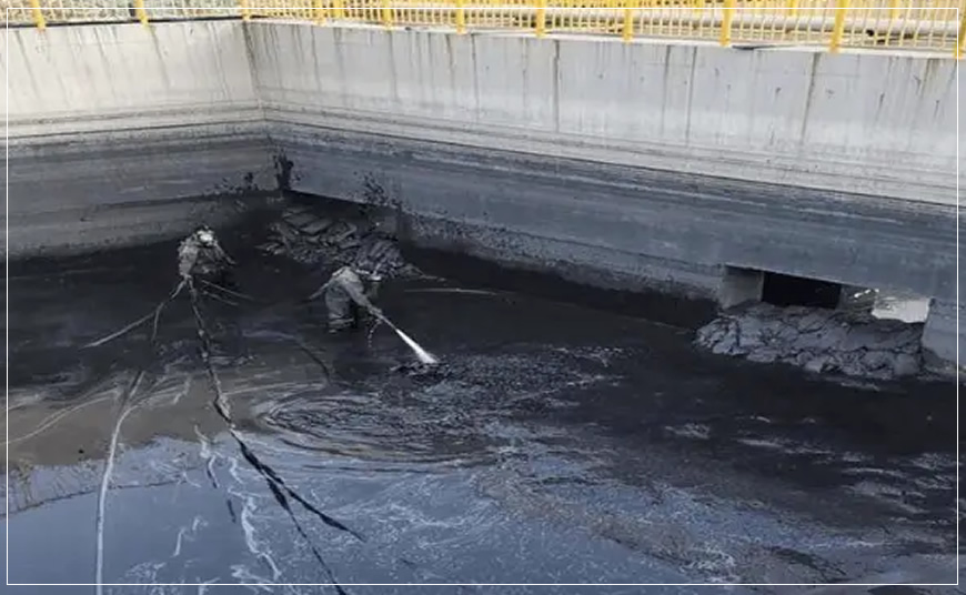 资兴污水池抽污案例